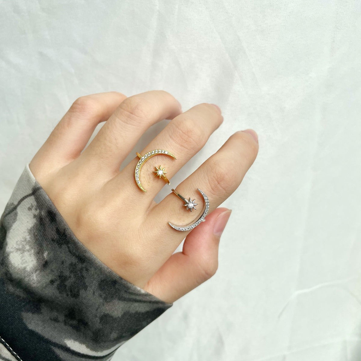 Anillo Ajustable Moonlight Gold