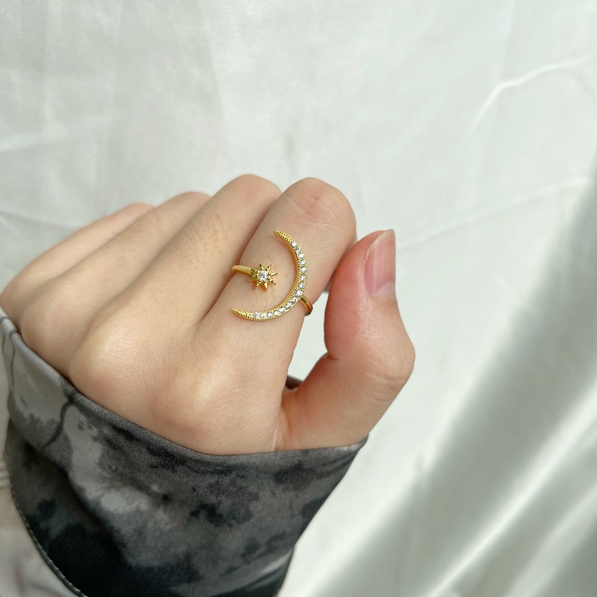 Anillo Ajustable Moonlight Gold