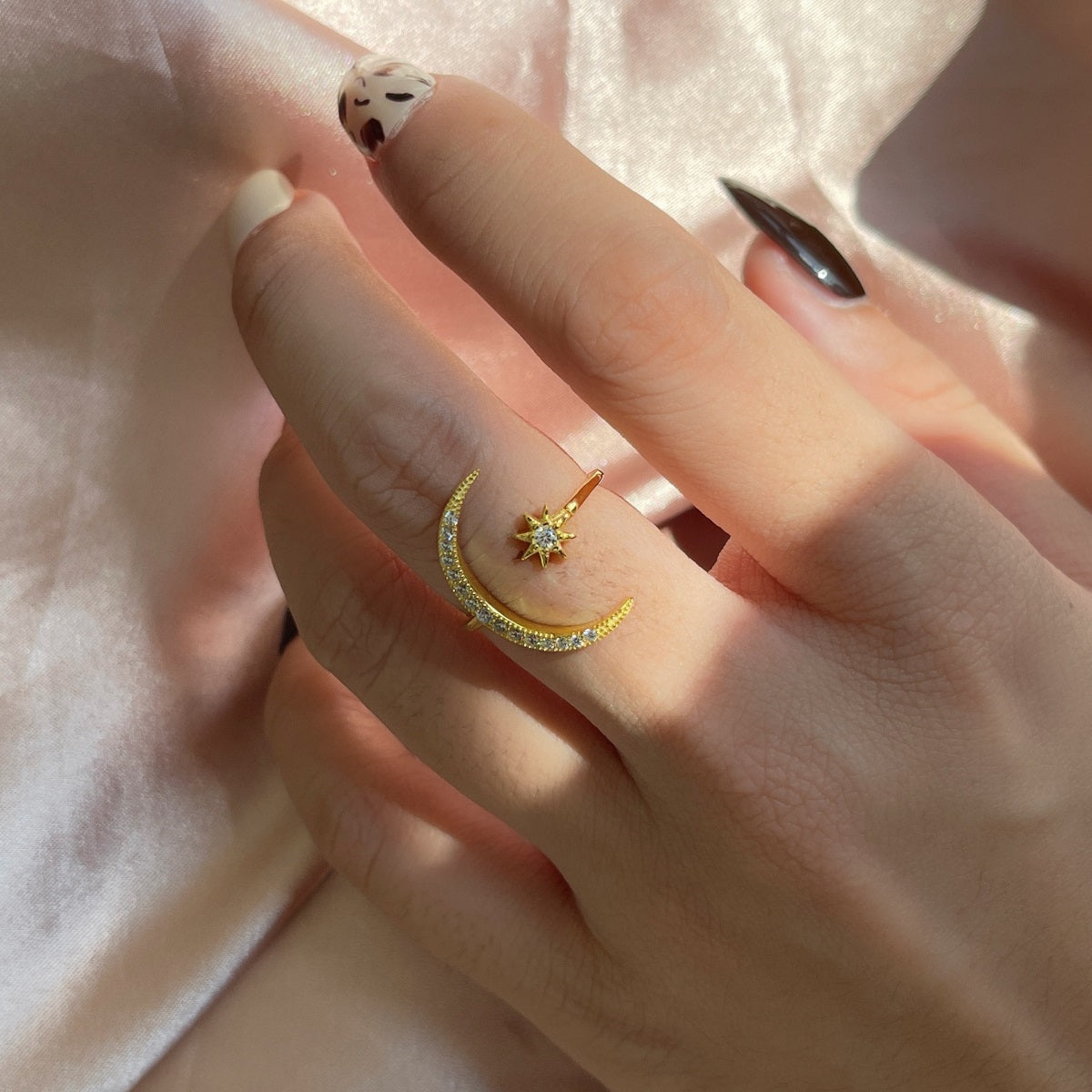 Anillo Ajustable Moonlight Gold