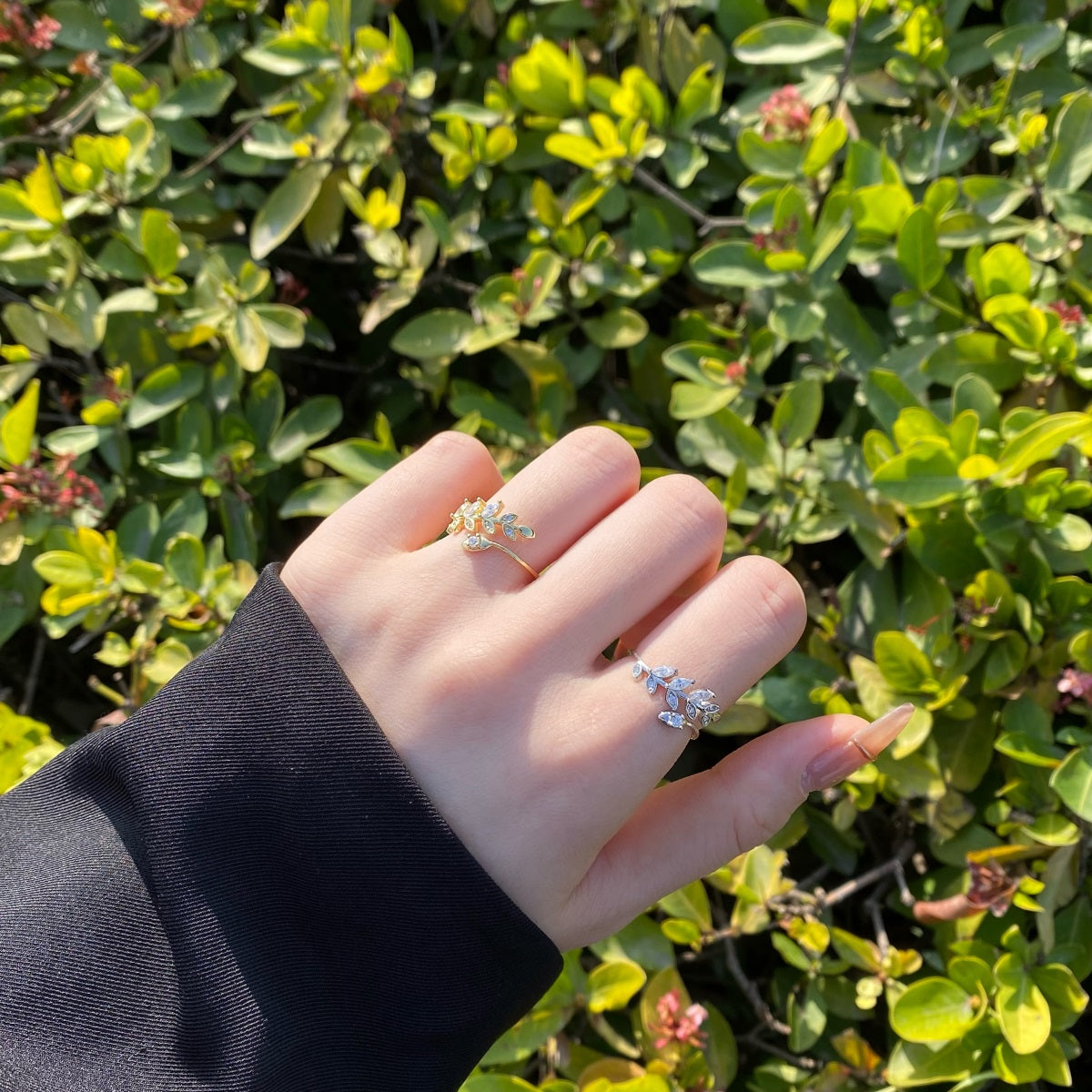 Anillo Ajustable Snake Gold