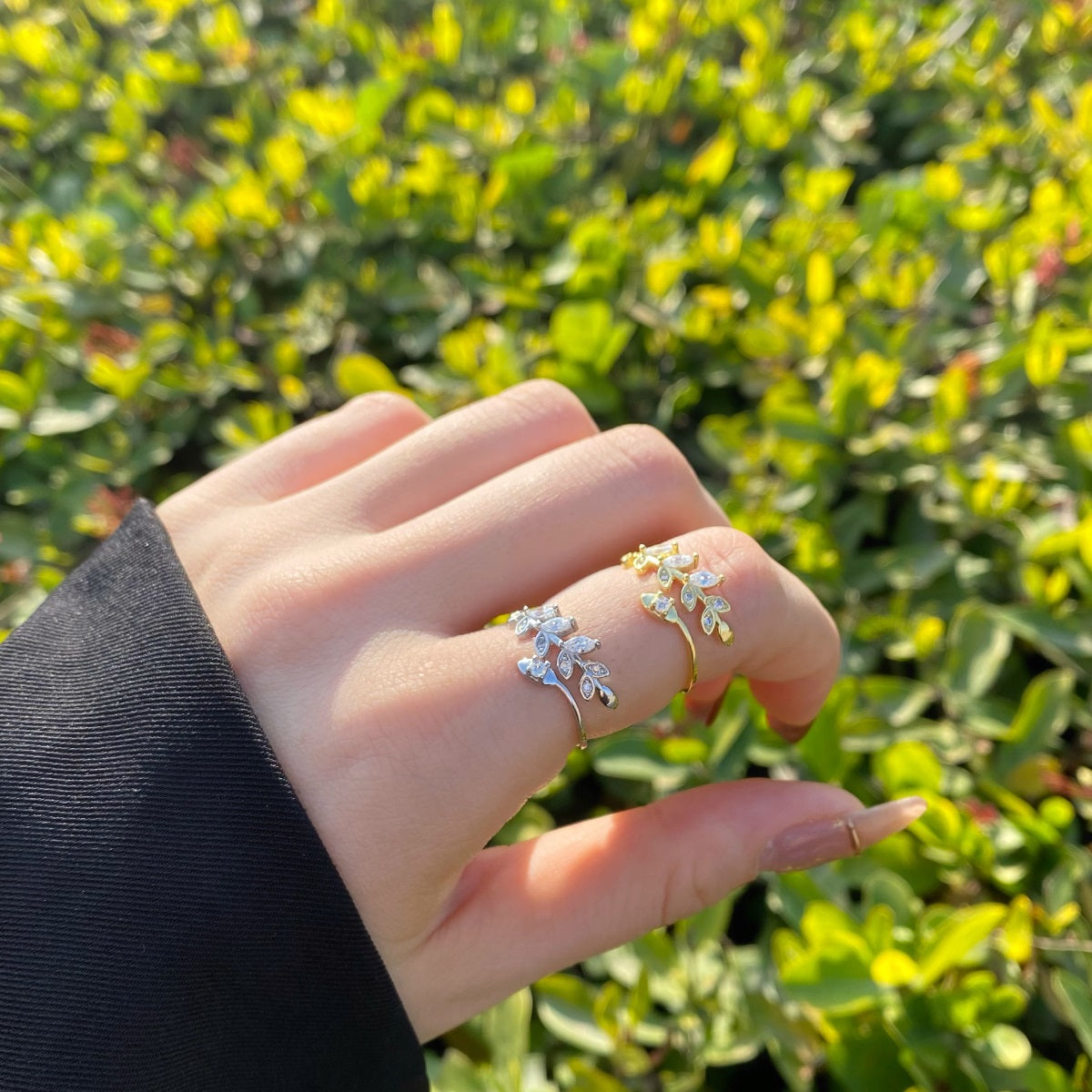 Anillo Ajustable Snake Silver