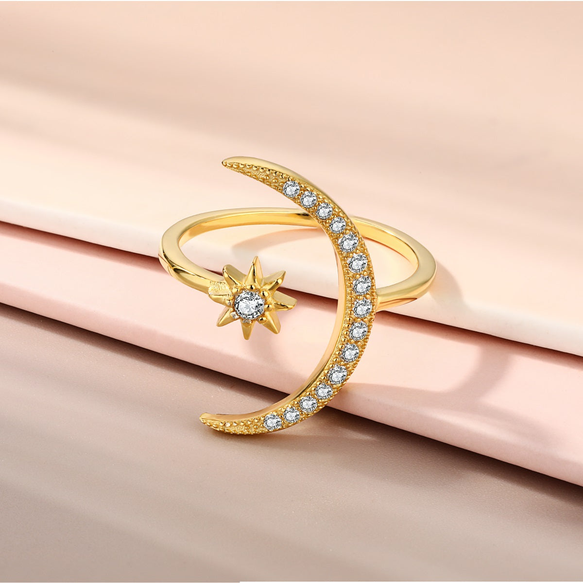 Anillo Ajustable Moonlight Gold