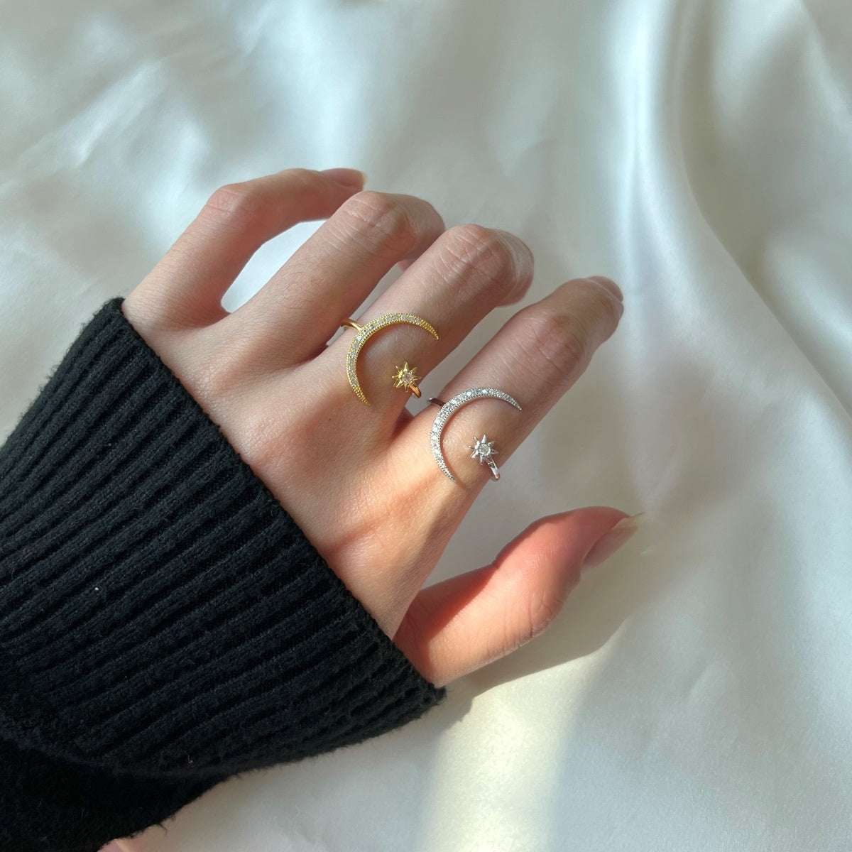 Anillo Ajustable Moonlight Gold