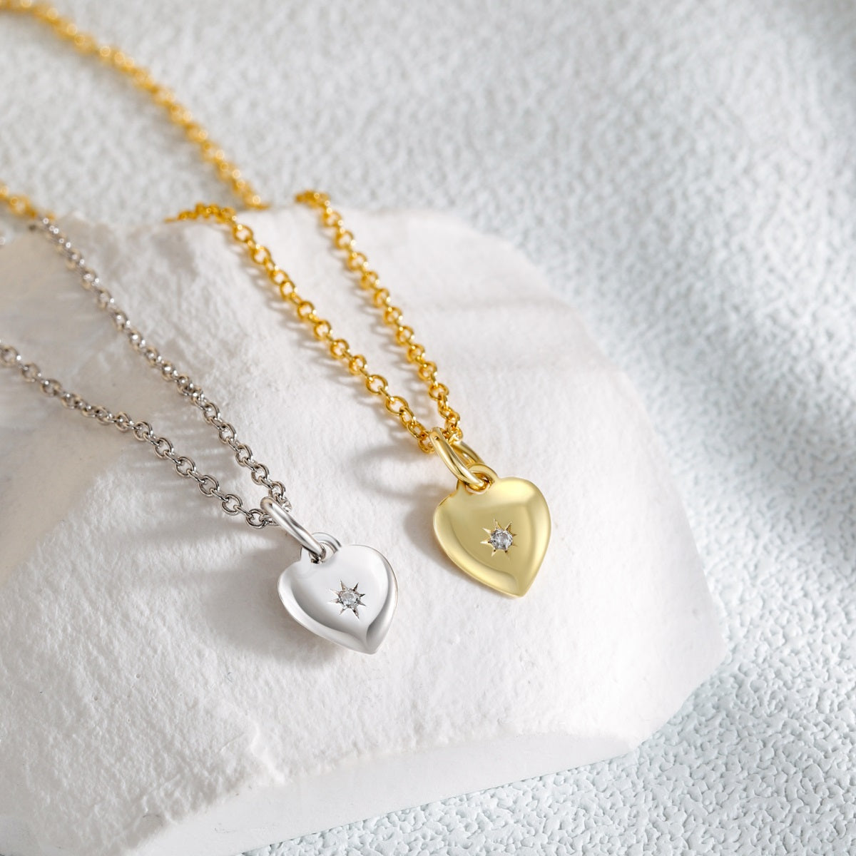 Cadena de Corazón HADLEY Dorada