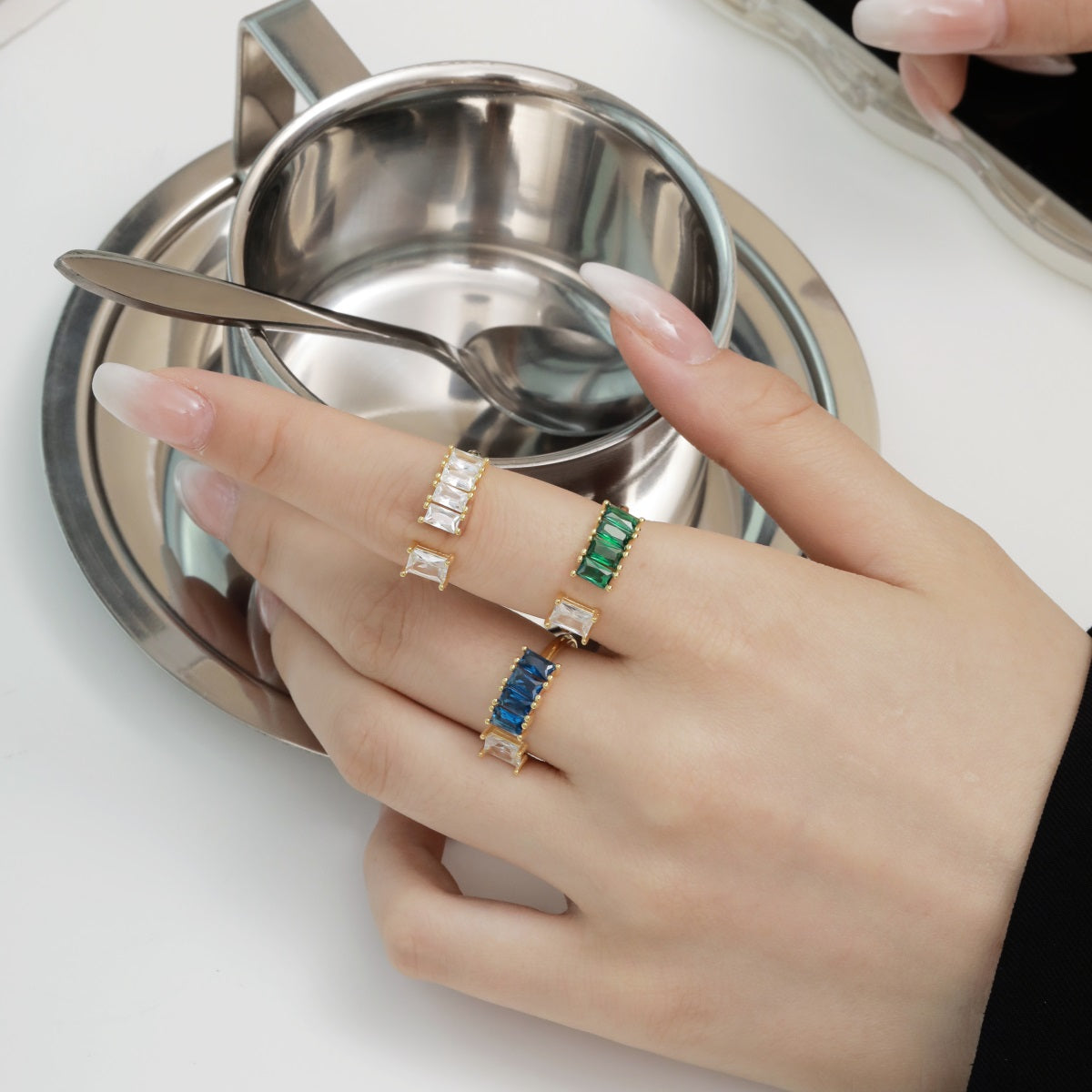 Anillo Ajustable Arya Gold