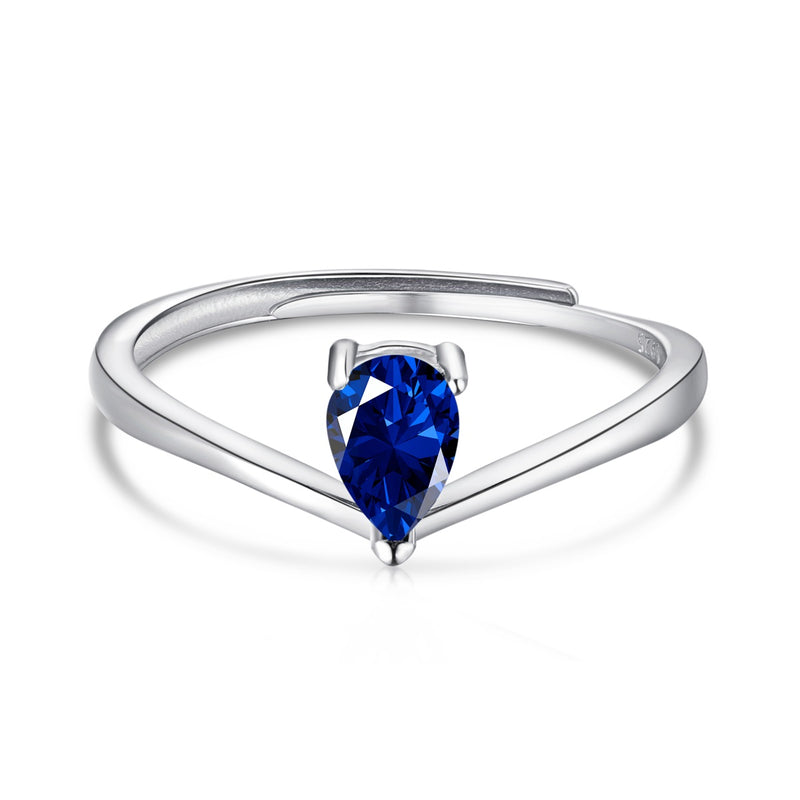 Anillo Ajustable GINEVRA Azul