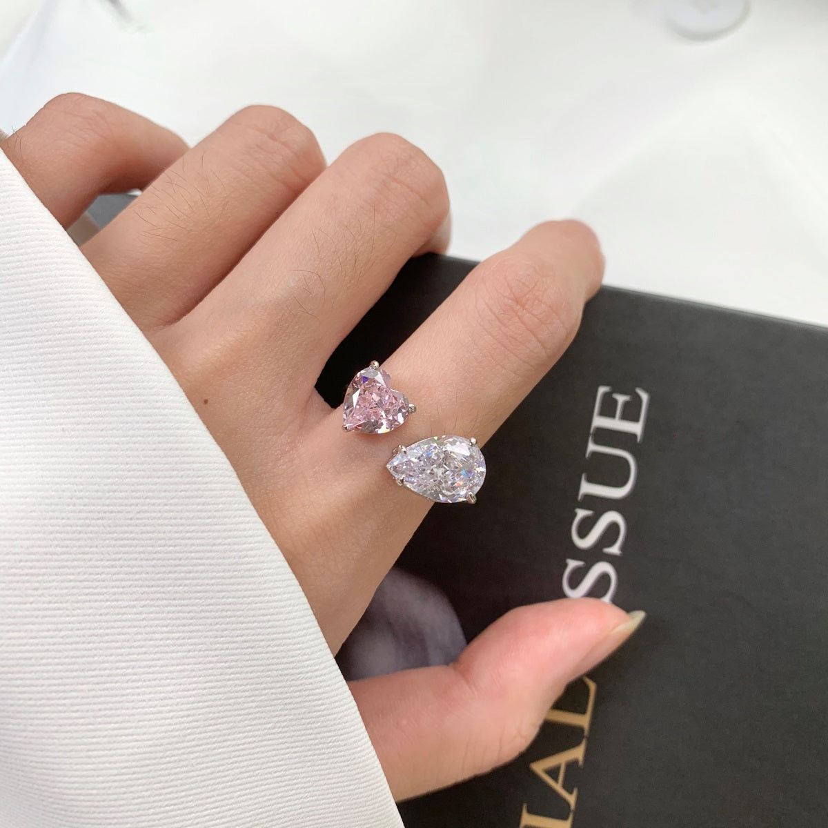 Anillo Ajustable Kylie Pink