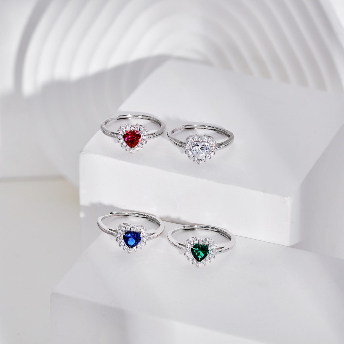 Anillo Ajustable ZOELLA Rojo