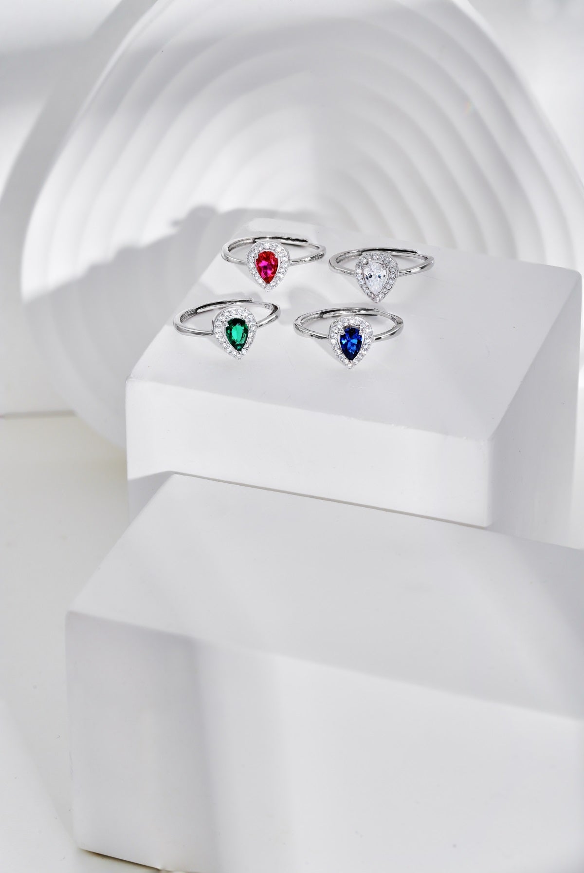 Anillo Ajustable SULTANITA Blanco