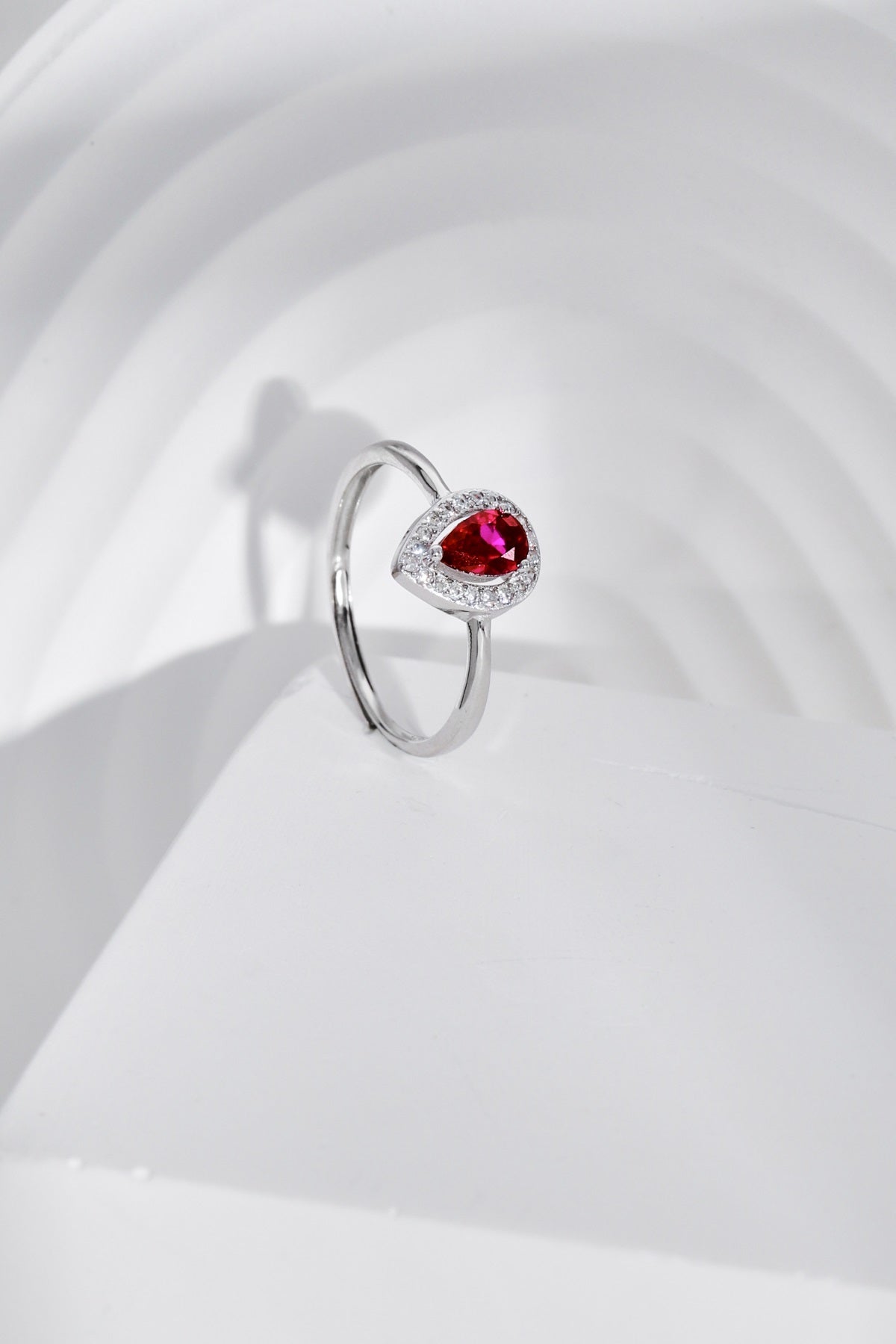 Anillo Ajustable SULTANITA Rojo