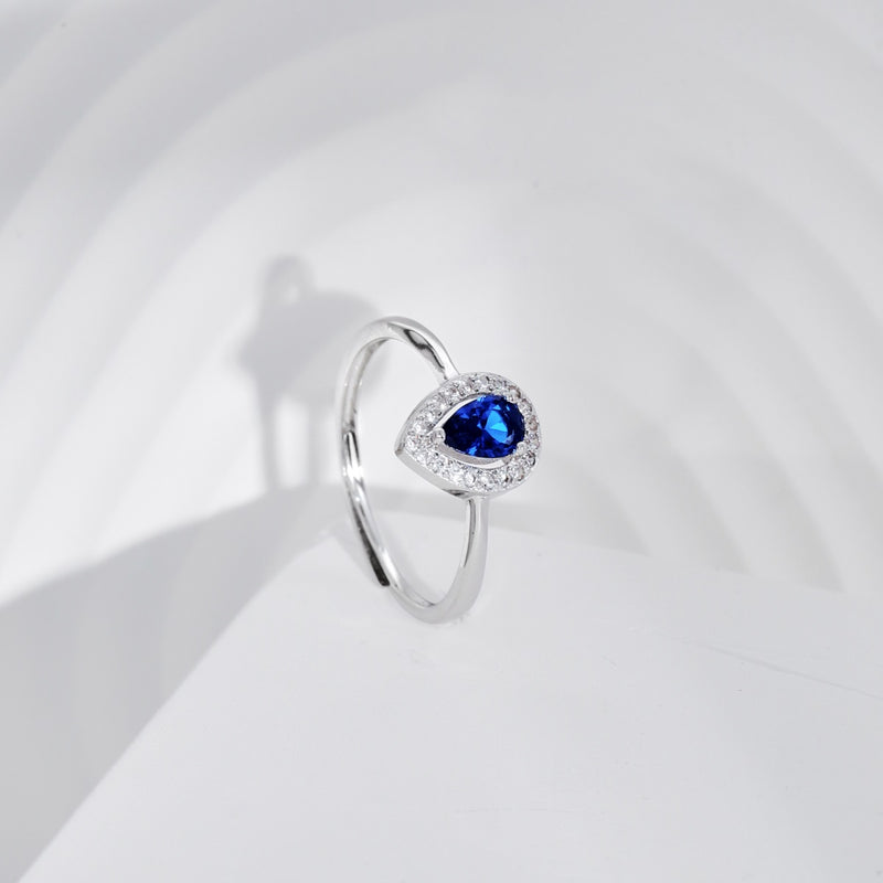 Anillo Ajustable SULTANITA Azul