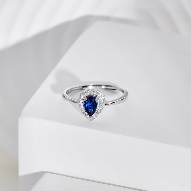 Anillo Ajustable SULTANITA Azul