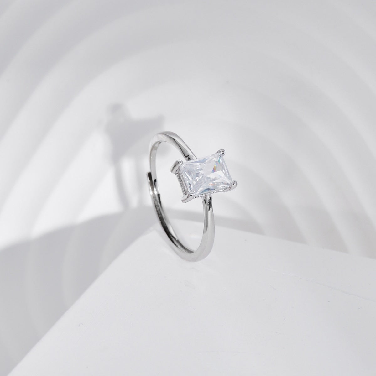 Anillo Ajustable EIRENE Blanco