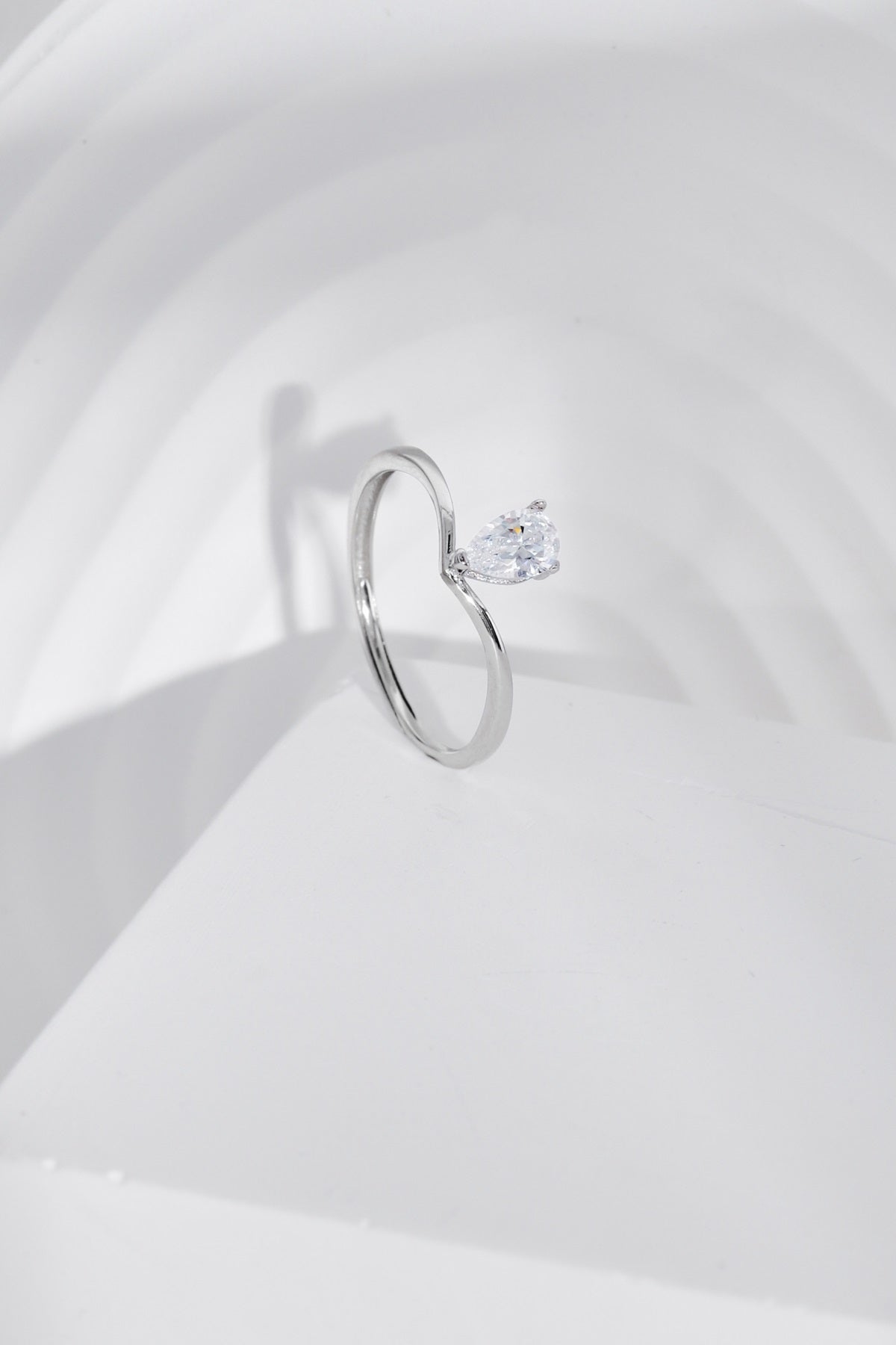Anillo Ajustable GINEVRA Blanco