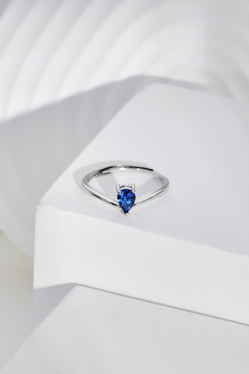 Anillo Ajustable GINEVRA Azul