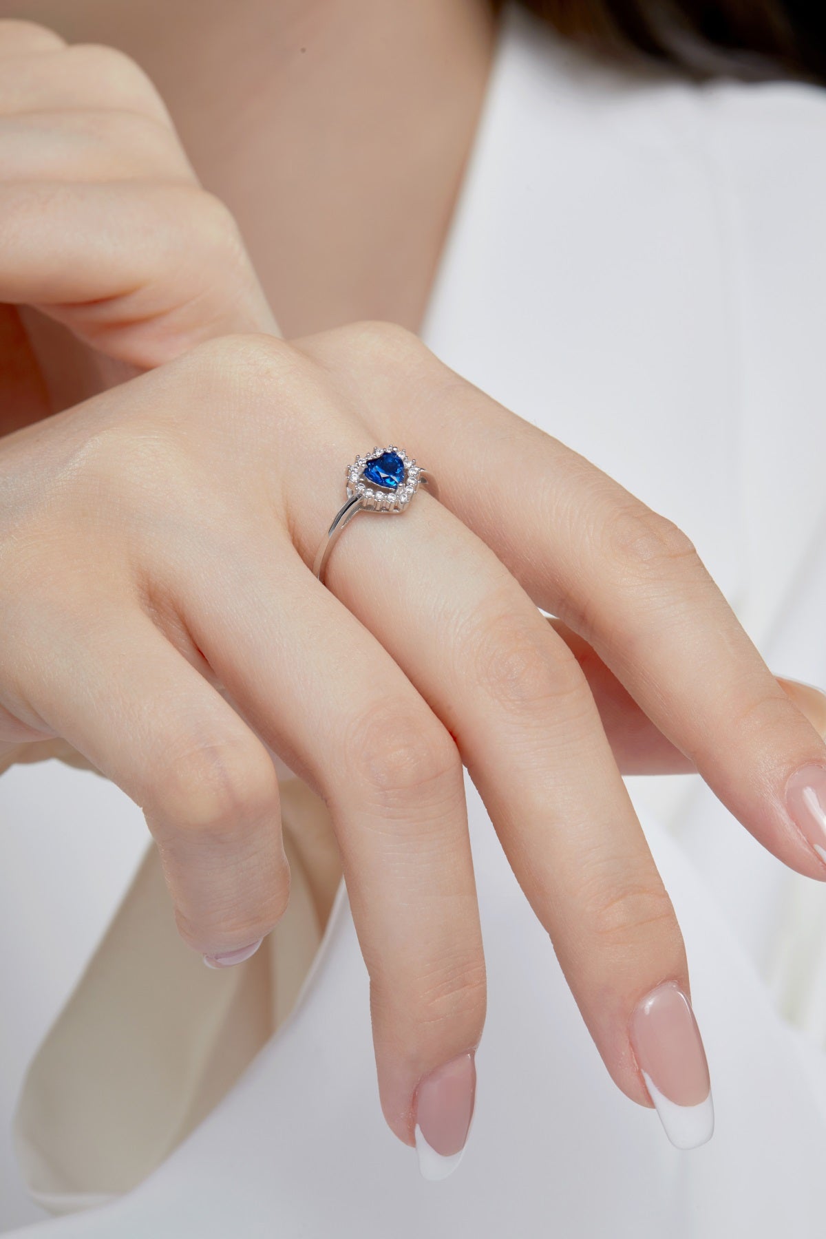 Anillo Ajustable ZOELLA Azul