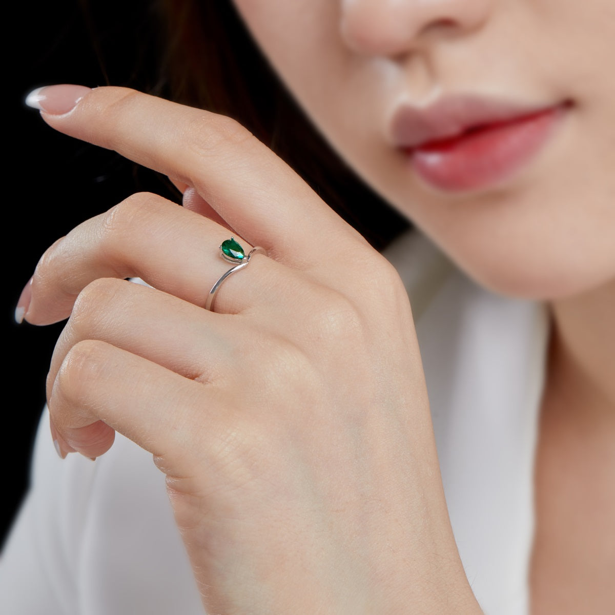 Anillo Ajustable GINEVRA Verde