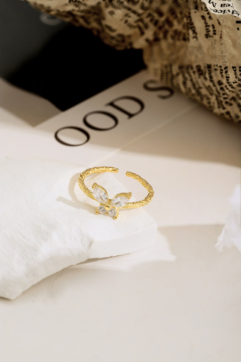 Anillo Ajustable Butterfly Gold