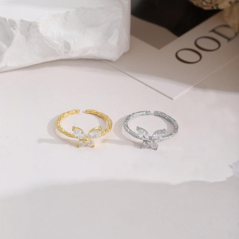 Anillo Ajustable Butterfly Gold