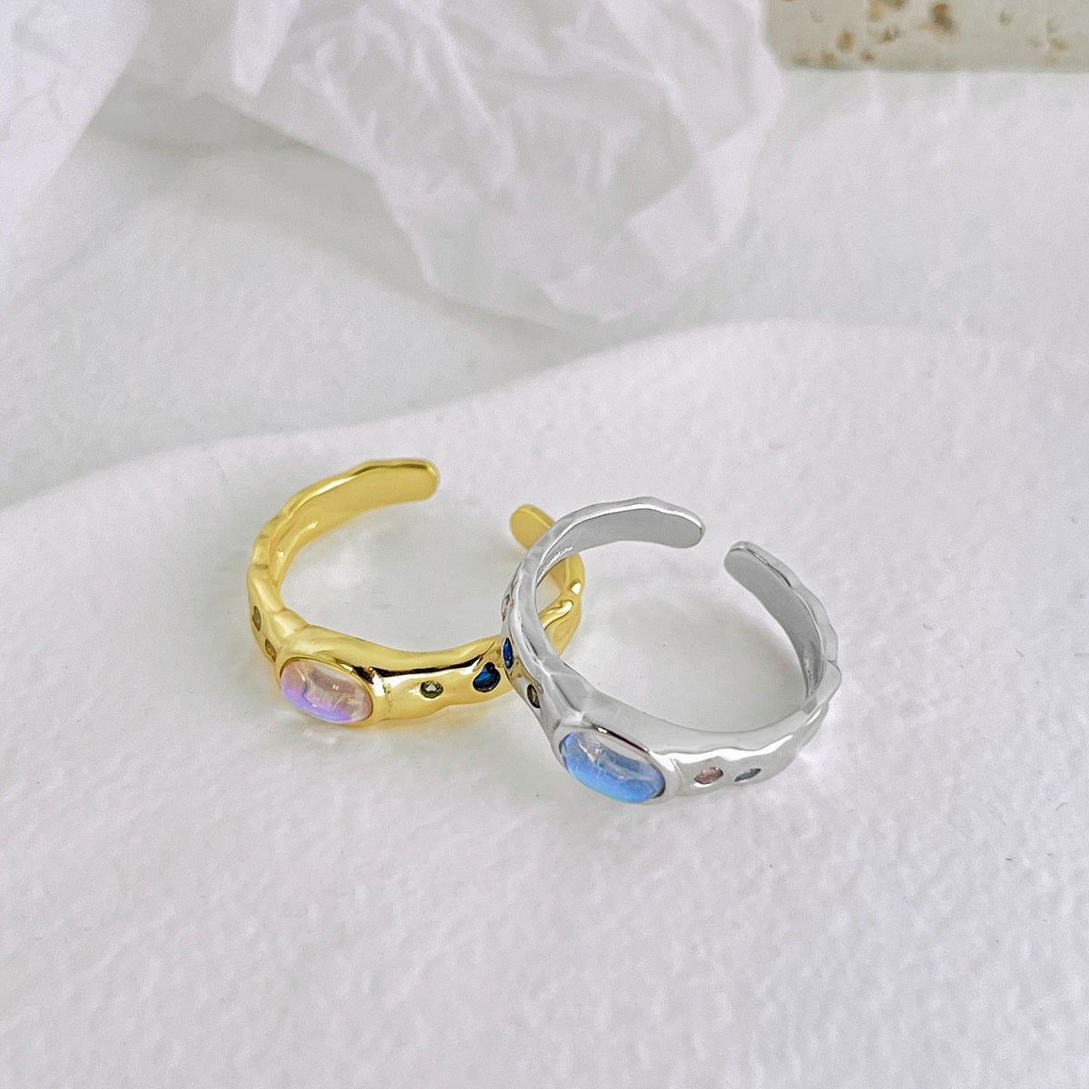 Anillo Ajustable Cosmos Silver