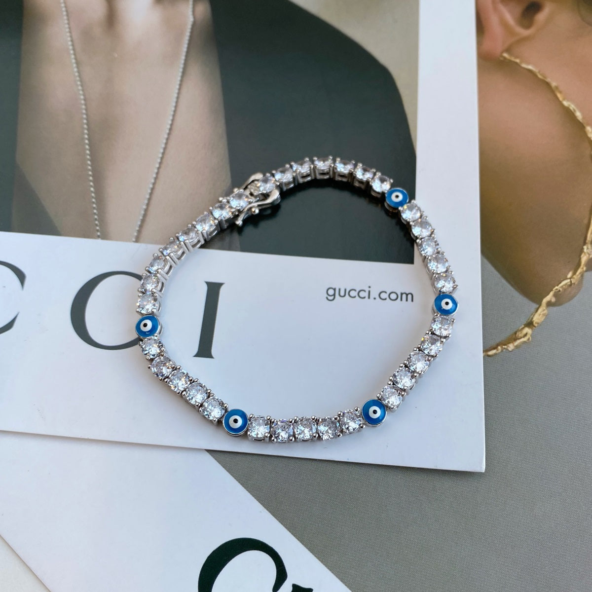 Pulsera Mal de Ojo Silver