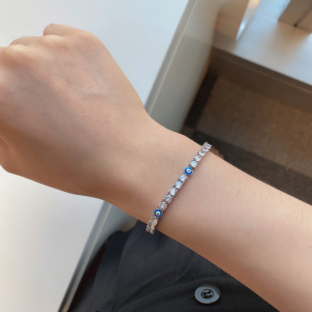 Pulsera Mal de Ojo Silver