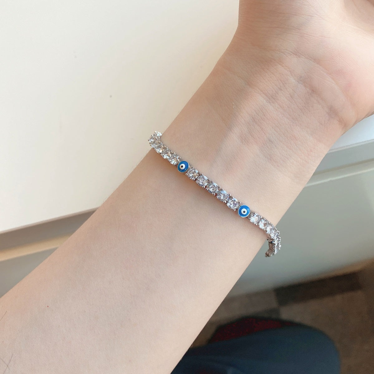 Pulsera Mal de Ojo Silver